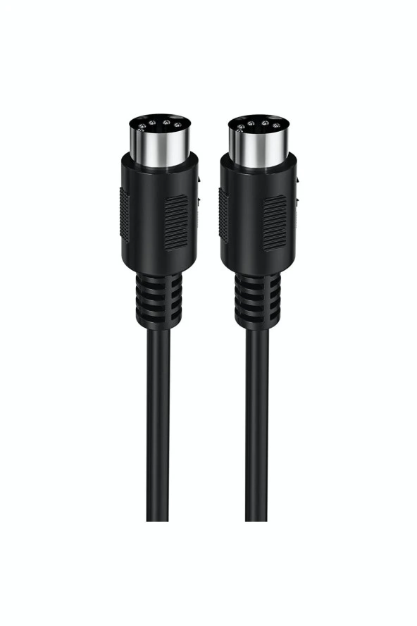 1.5 Metre Midi Kablo Mıdı To Mıdı 5 Pin Dın Mıdı Klavye Org Ses Kablosu Synth Sampler - 3