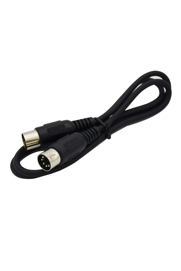 1.5 Metre Midi Kablo Mıdı To Mıdı 5 Pin Dın Mıdı Klavye Org Ses Kablosu Synth Sampler - 4