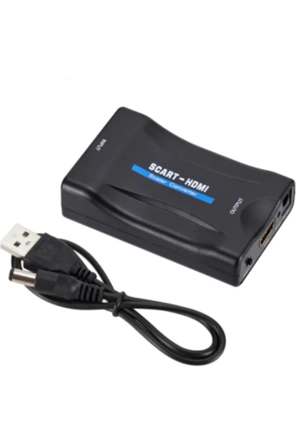 Scart To Hdmı Av Çevirici Dönüştürücü Adaptör Skart Hdmi Çevirici - 2