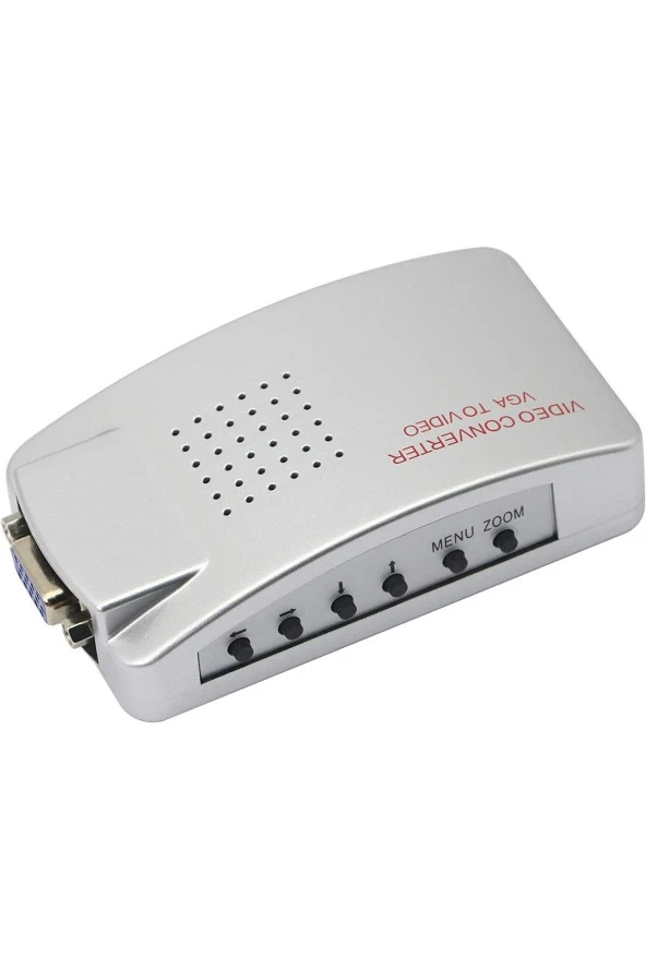Vga To Video Converter Vga Rca Adaptörü Kompozit Vga Video S-video Dönüştürücü Vga Dan Rca - 5