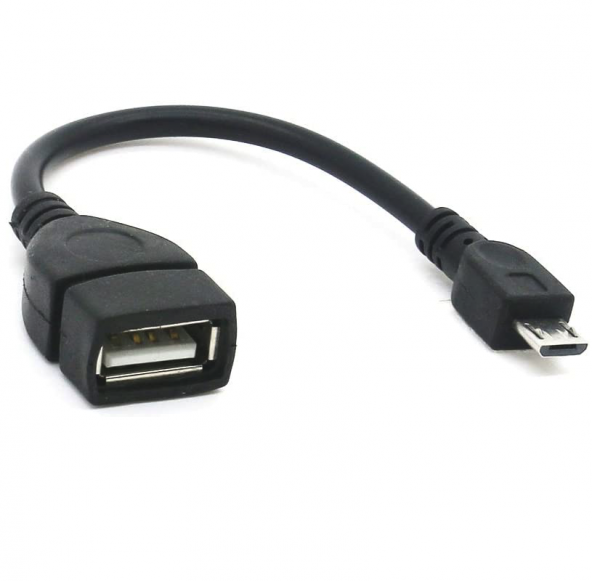 Micro Usb Otg Kablosu - Usb A Dişi - Micro Usb B 5 Pin Erkek Adaptör Mikro Otg - 1
