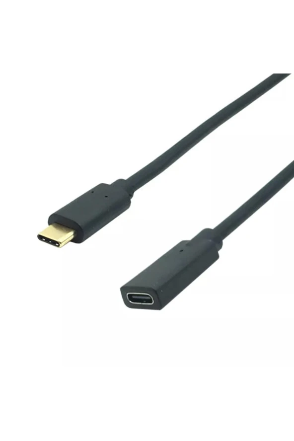 1 Metre Type C Usb 3.1 Dişi Erkek Uzatma Kablosu 1m Typec Uzatma Extension 100cm Usb C Uzatma - Resim 3