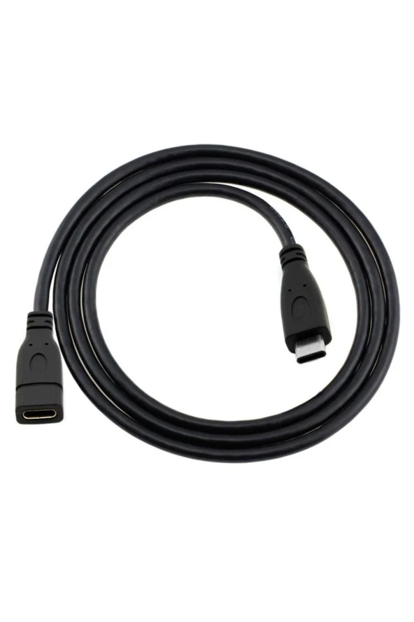 1 Metre Type C Usb 3.1 Dişi Erkek Uzatma Kablosu 1m Typec Uzatma Extension 100cm Usb C Uzatma - Resim 4