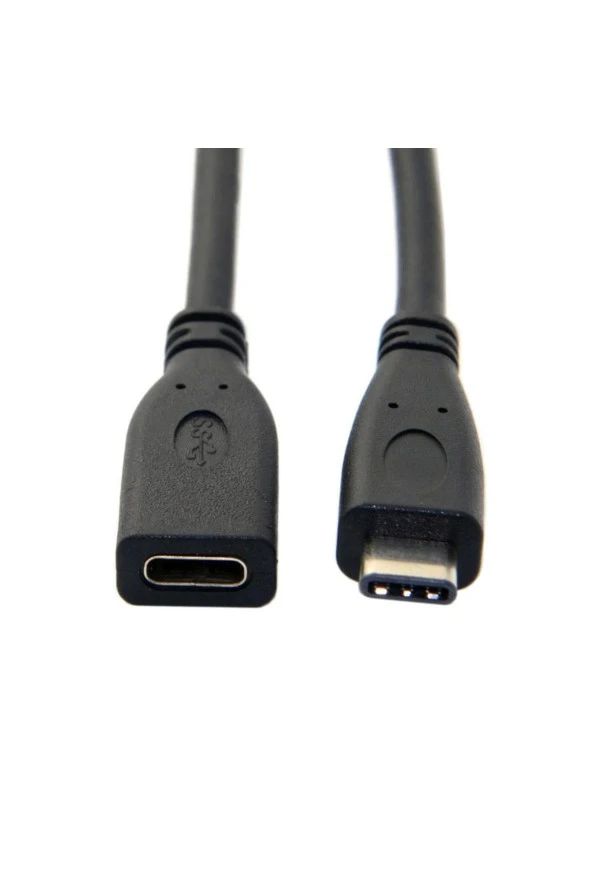 1 Metre Type C Usb 3.1 Dişi Erkek Uzatma Kablosu 1m Typec Uzatma Extension 100cm Usb C Uzatma - Resim 5