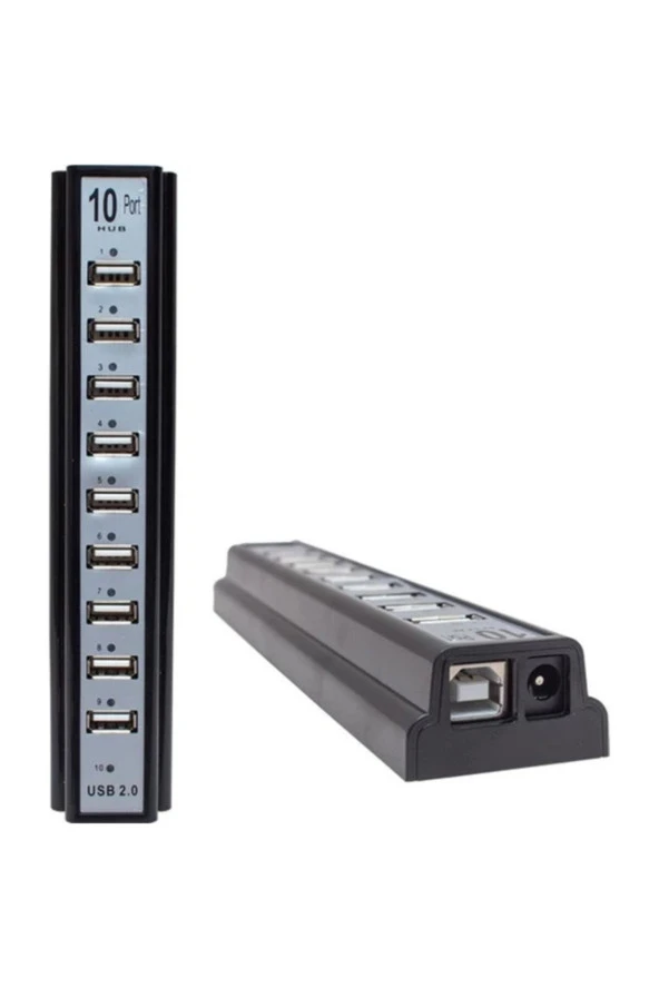 Usb 2.0 10 Port Usb Hub Hi Speed Usb Çoklayıcı - 3
