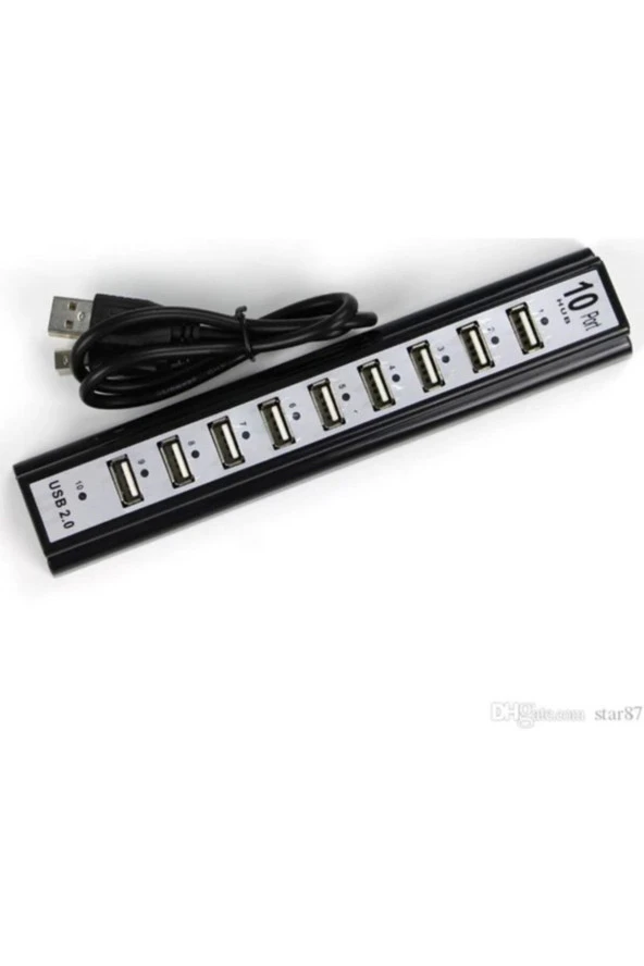 Usb 2.0 10 Port Usb Hub Hi Speed Usb Çoklayıcı - 4
