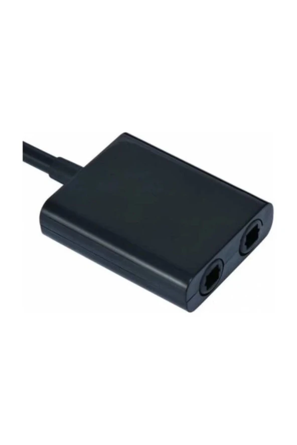 Optik Çoklayıcı 2 Port Optik Splitter Dijital Optik Splitter 2 In 1 Hub Toslink Çoklayıcı - Resim 4