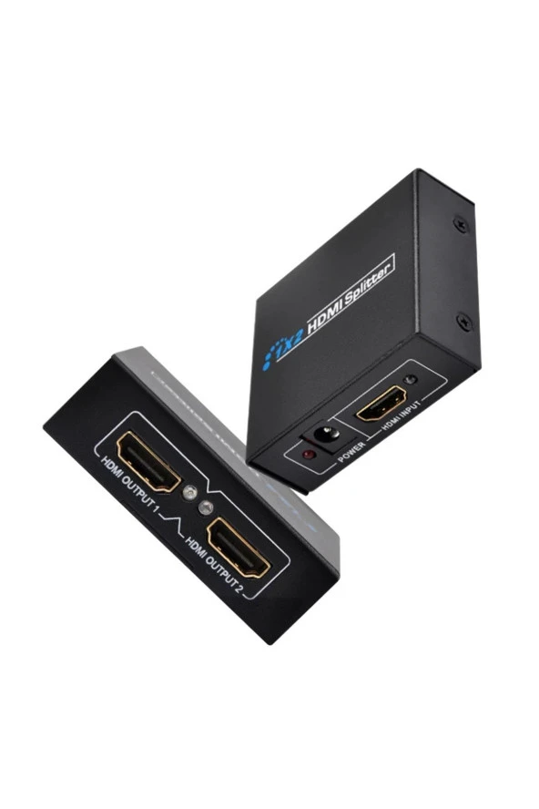 2 Port Hdmi Çoğaltıcı Hdmı Splitter 1 Giriş 2 Çıkış Hdmi Çoklayıcı 2 Ekran Full Ultra Hd 1080p - Resim 5