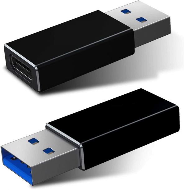 Usb 3.1 Type C Dişi To Usb 3.0 Erkek Usb 3.0 To Type C Şarj Ve Data Metal ürün görseli 1
