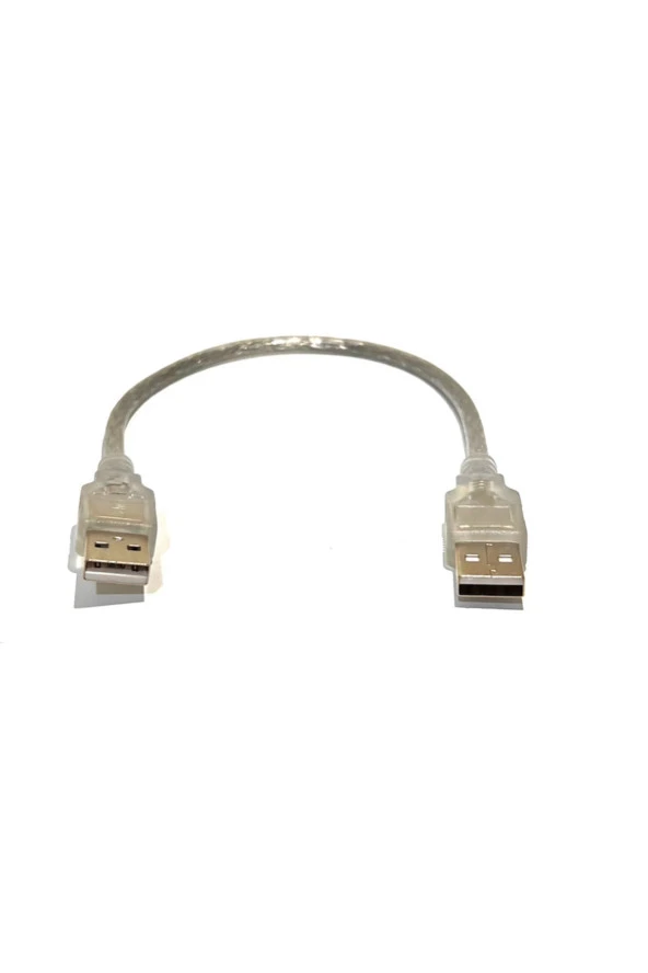 30cm Usb 2.0 Erkek Erkek Kablo 0.3mt Usb 2.0 Tip A Erkek M/m 30 Cm