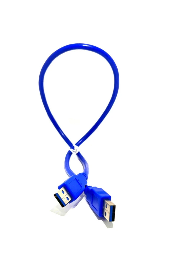 60cm Usb 3.0 Erkek Erkek Kablo Usb 3.0 Tip A Erkek M/m 60 Cm Usb Erkek  Uyumlu ürün görseli 1