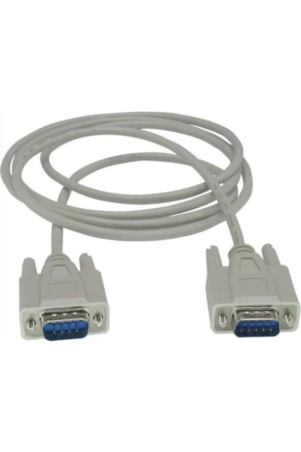9 Pin Seri Rs232 Com Port Erkek Erkek Rs232 Kablo 1.5 Metre ürün görseli 1