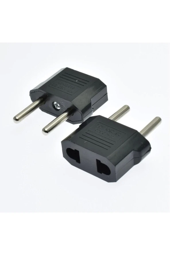 Amerikan Priz Dönüştürücü Abd'den Avrupa'ya Fiş Adaptörü Fiş Çevirici Uç Abd Plug 10a - 2