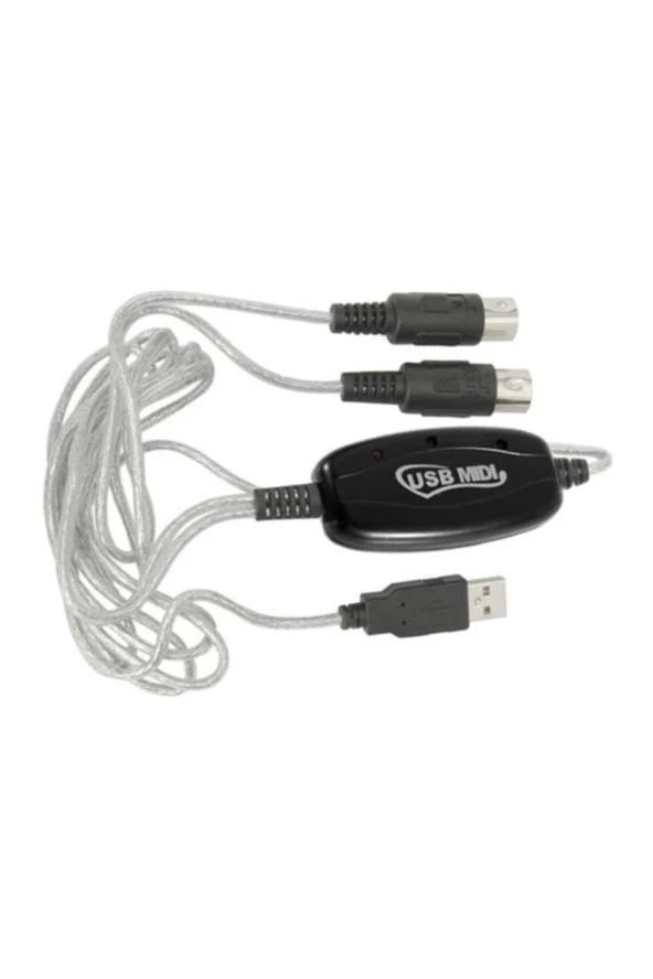 Usb Midi Kablo Orglarınızı Pc Ye Bağlayın Midi Org Kablosu Çevirici Dönüştürücü