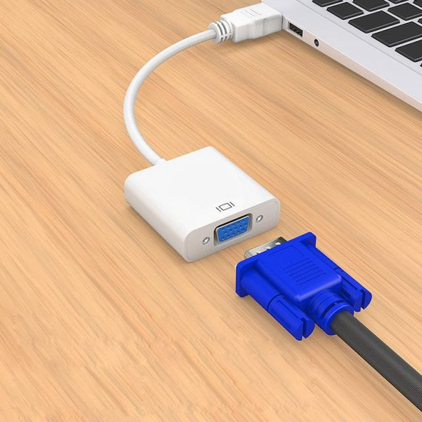 Hdmi To Vga Dönüştürücü Hdmi Giriş Vga Çıkış Hdmı Vga Kablo Hdmi In Vga Out Hdmi Erkek Vga Dişi - 2
