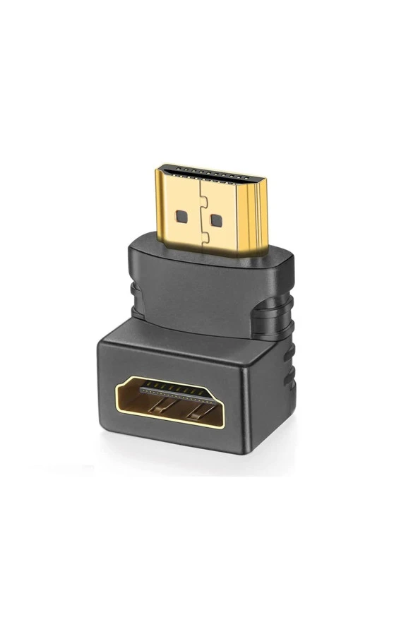 Hdmı 90°dönüştürücü Dirsek Dişi Erkek Hdmi Aparat Dik Hdmi L 90 Derece Hdmi - 5