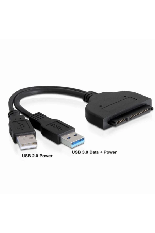 Ssd Hdd Bağlantı Kablosu Usb 3.0 2.5" Sata Harici Disk Kablo Usb 3.0 Sata 22pin Sata - 4