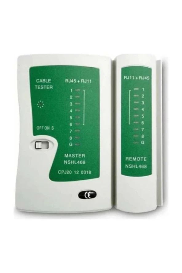 Kablo Test Ağ Kablo Test Cihazı Rj45 Rj11 Utp Lan Kablo Ethernet Ölçüm Cihazı - 3