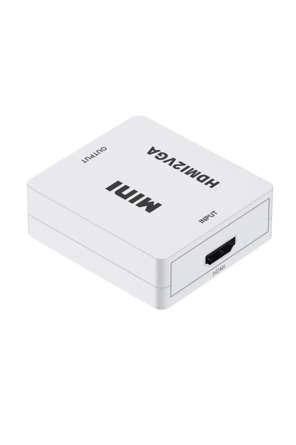Hdmi To Vga Full Hd 1080p Görüntü Ve Ses Dönüştürücü Çevirici Hdmi In Vga Out Converter Hdmi Vga - 3