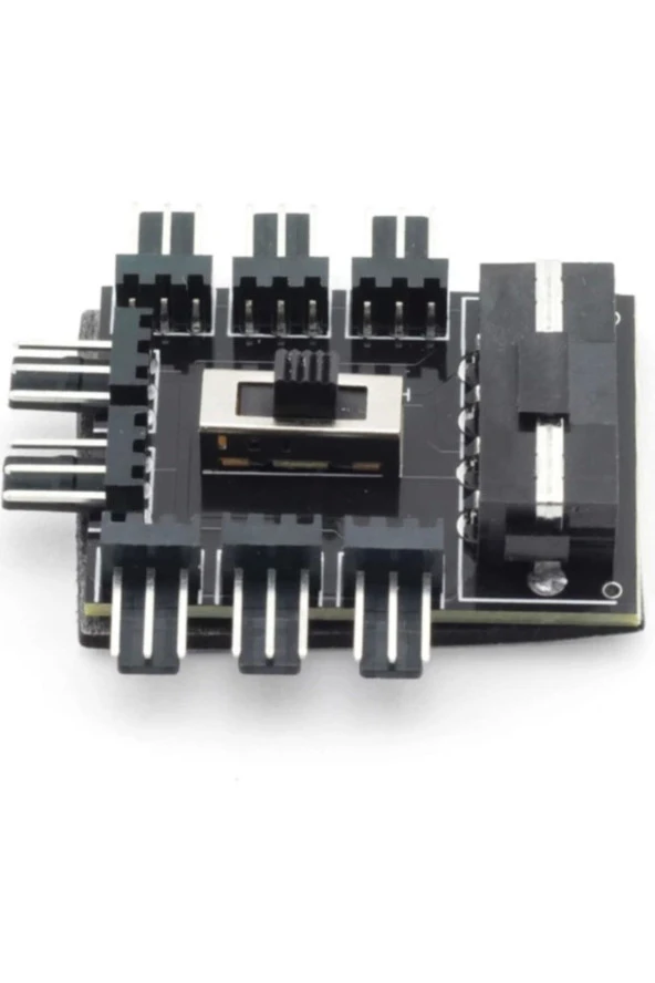 Fan Kontrol 8 Kanal 3 Pin Fan Splitter - Çoklayıcı - 2