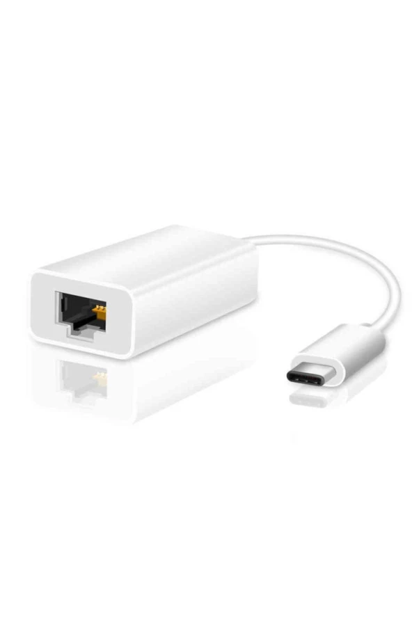 Type-c Usb Rj45 Ethernet 10/100 Çevirici Adaptör Win10/mac/linux (tak Çalıştır) Type C Rj45