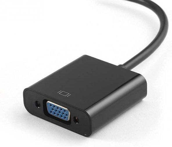 Hdmi To Vga Dönüştürücü Hdmi Giriş Vga Çıkış Hdmı Vga Kablo Hdmi In Vga Out Hdmi Erkek Vga Dişi - Resim 2