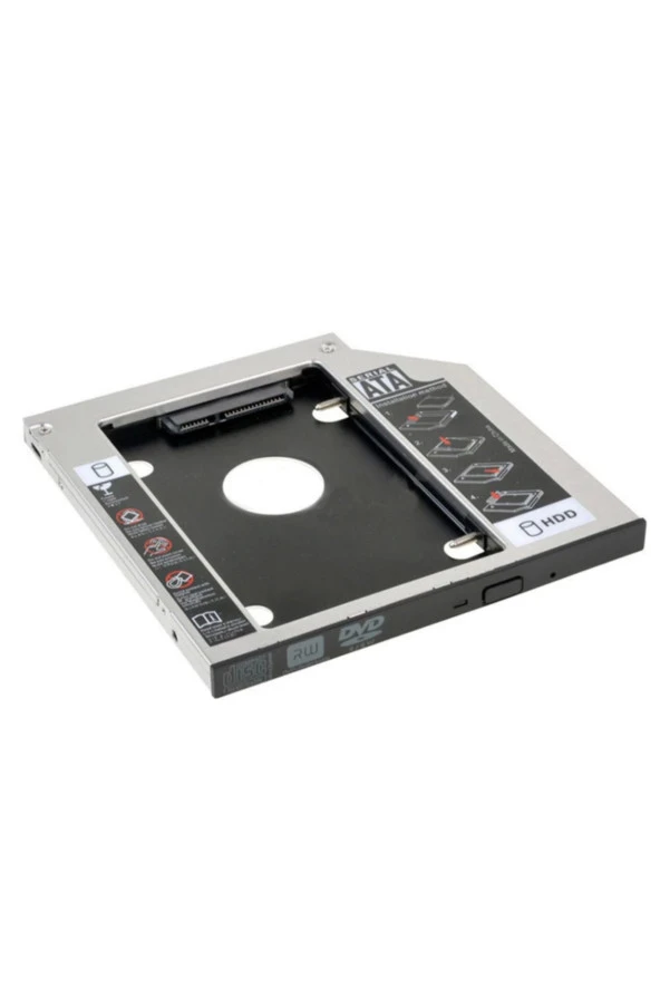 12.7mm Caddy Sata 12.7 Mm Ssd Harddisk Kutusu Kızak Laptop Ssd Notebook Ikinci Hdd Takma - Resim 4