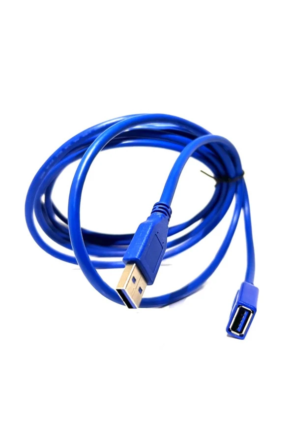 3 Metre Usb 3.0 Uzatma Kablosu 3mt Usb Dişi Erkek Kablo 3m Usb Extension Usb3.0 Af Uzatma - Resim 2