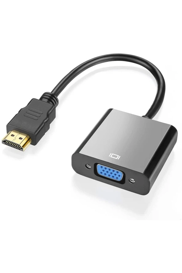 Hdmi To Vga Dönüştürücü Hdmi Giriş Vga Çıkış Hdmı Vga Kablo Hdmi In Vga Out Hdmi Erkek Vga Dişi ürün görseli 1
