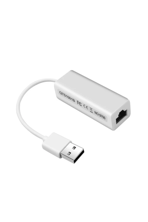 Usb2.0 Ethernet Ağ Lan Kartı Adaptörü Usb 2.0 Rj45 Pc Laptop Usb Ethernet Çevirici Dönüştürücü ürün görseli 1