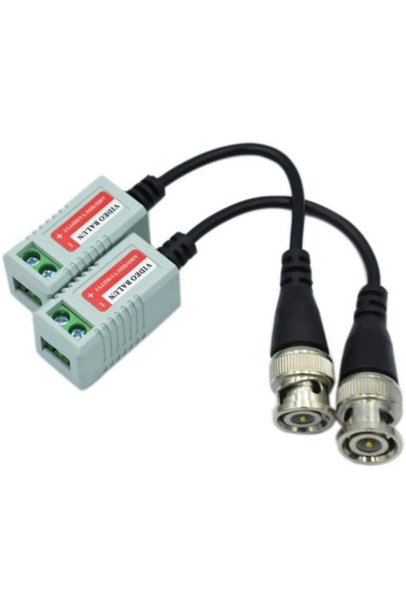 Bnc Video Balun Pasif Sinyal Alıcı-vericileri Hd-cvı/tvı/ahd Cctv Güvenlik Kamerası Cat5/5e/6 ürün görseli 1