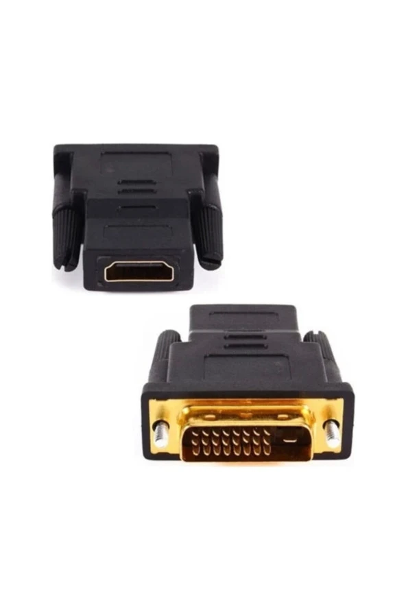 Hdmı Dişi To Dvı 24+1 Erkek Çevirici Aparat Dvı 25 Pin Dvı To Hdmı Dvi Hdmi