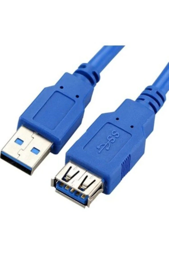 Usb 3.0 Dişi Erkek Uzatma Kablosu 3m Usb Uzatma 3 Metre - Resim 2