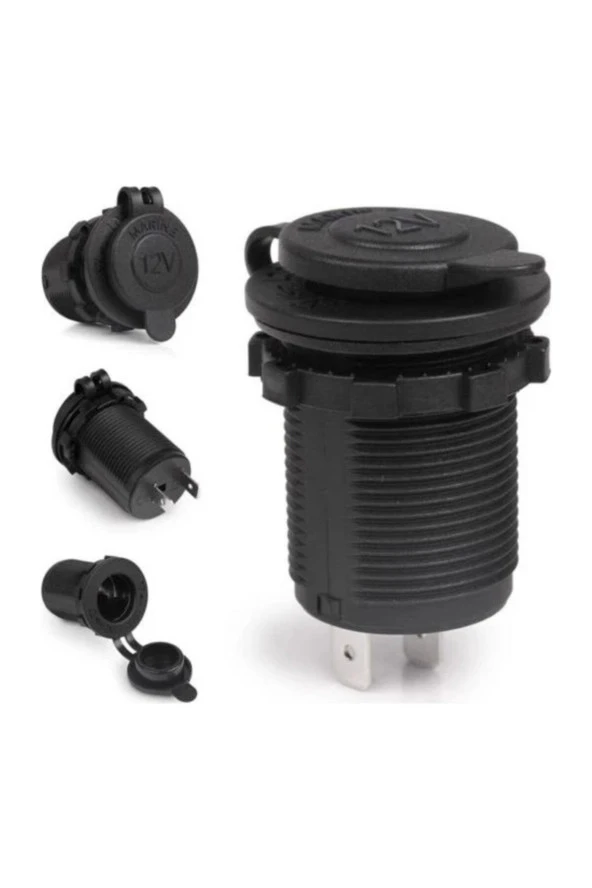 Dişi Çakmaklık Soketi 12v Kapaklı Boş Çakmak - 2