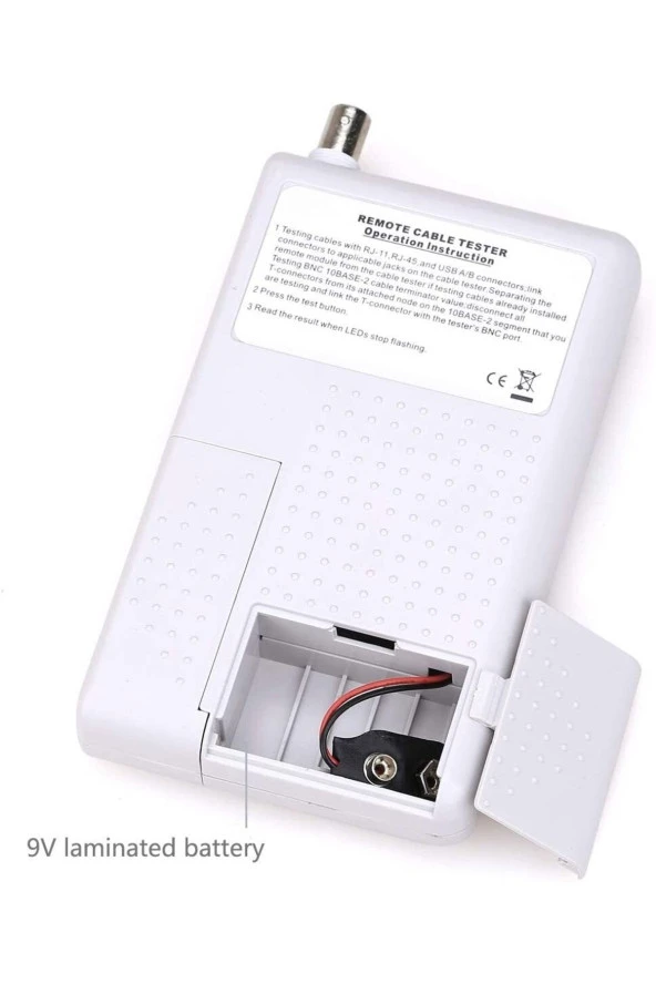 4 ü1 Arada Test Cihazı Usb Rj45 Bnc Rj11 Lan Cat5 Cat6 Telefon Kablosu Test Cihazı Ağ Ölçüm Cihazı - 4