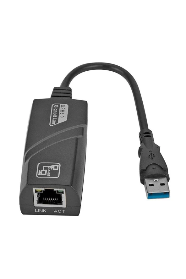Usb 3.0 Gigabit Ethernet 10/100/1000 Gigabit Ethernet Lan Ağ Kartı Usb Rj45 Tak Kullan Cdsiz - Resim 2