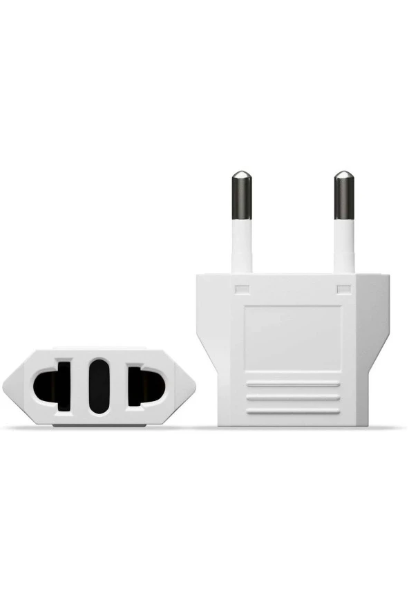 Amerikan Priz Dönüştürücü Abd'den Avrupa'ya Fiş Adaptörü Fiş Çevirici Uç Abd Plug - 2