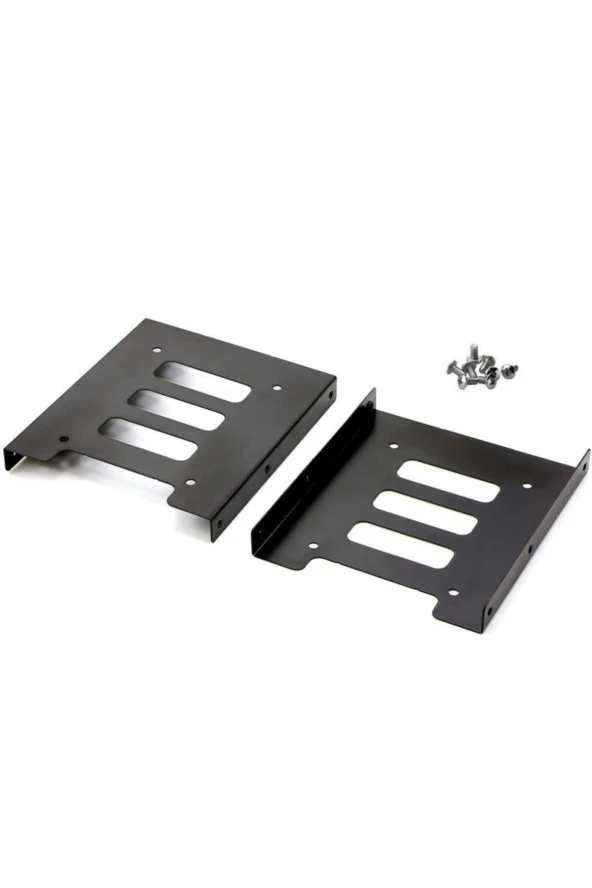 Ssd Ve 2.5 Disk Için To 3.5 Inç Çevirici Hdd Kızak Yuvası Harddisk Tutucu Ssd Montaj Braketi ürün görseli 1