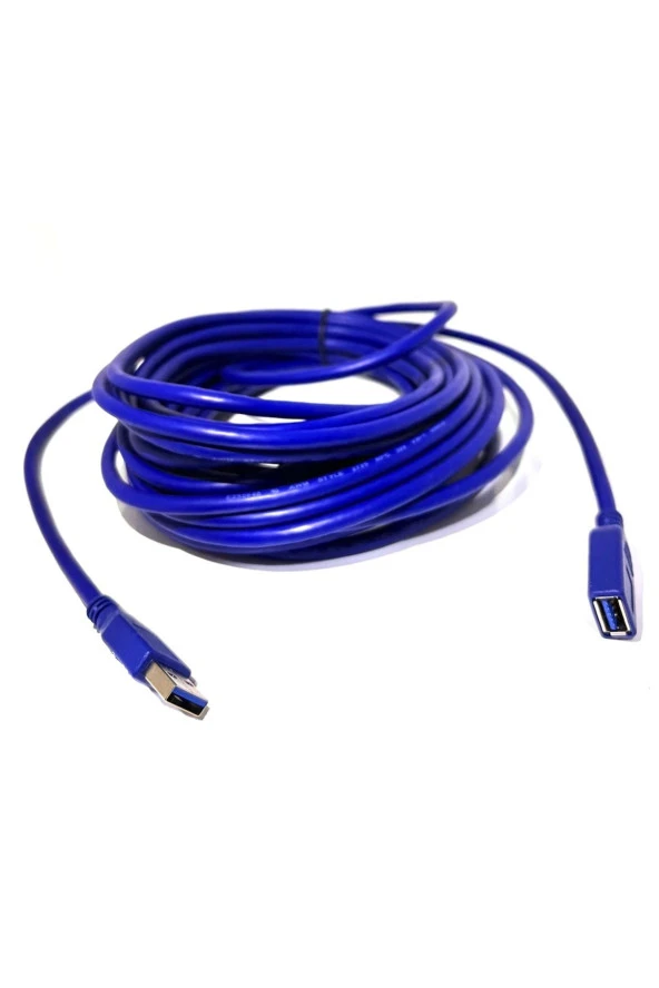 10 Metre Usb 3.0 Uzatma Kablosu 10mt Usb Dişi Erkek Kablo 10m Usb Extension Usb3.0 Af Uzatma