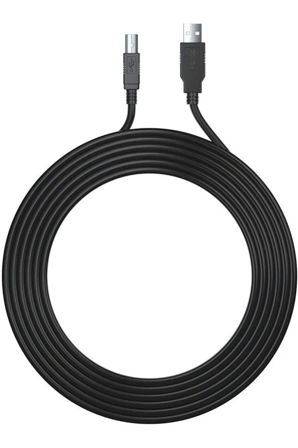 5 Metre Usb Yazıcı Kablosu Usb 2.0 Tip A Erkek - B Erkek Usb 2.0 Printer Kablo Usb A'dan B'ye 5m - 3