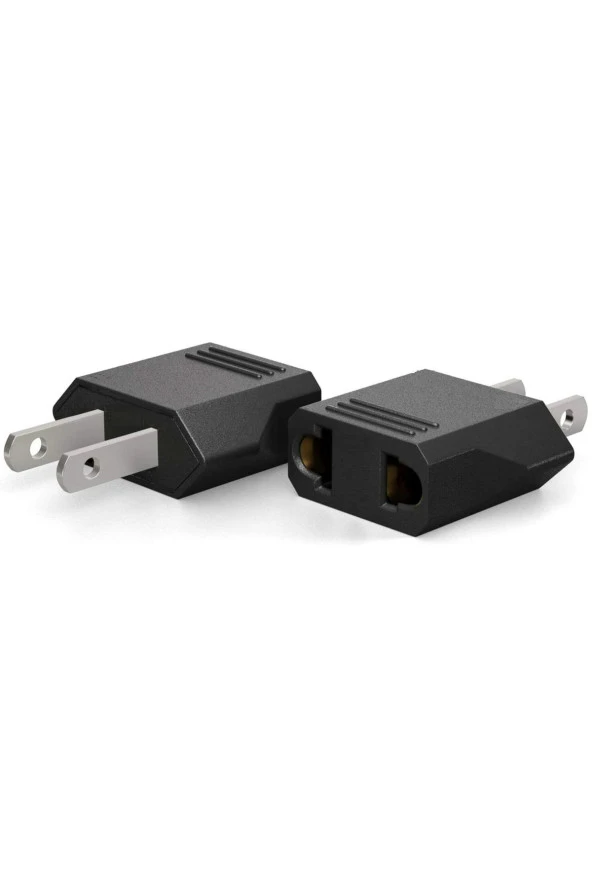 Avrupa Amerikan Priz Dönüştürücü Türk Amerikan Fiş Adaptörü Fiş Çevirici Uç Abd Plug - 2