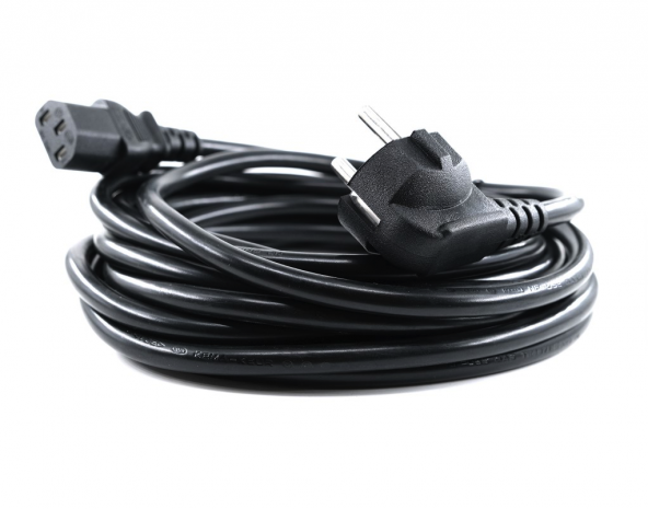 5 Metre Power Güç Kablosu C13 Iec 320 Enerji Kablosu 5m Monitör Pc Yazıcı Elektrik Kablosu 220v