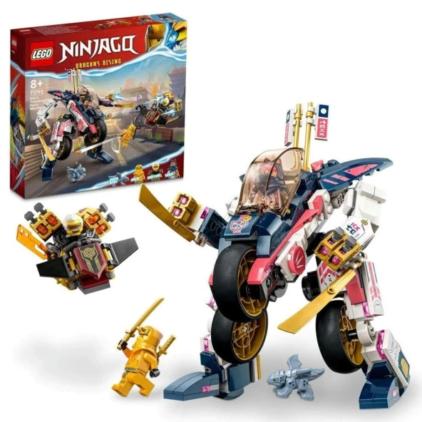 LEGO Ninjago Soranın Dönüşen Robot Motosiklet Yarışçısı