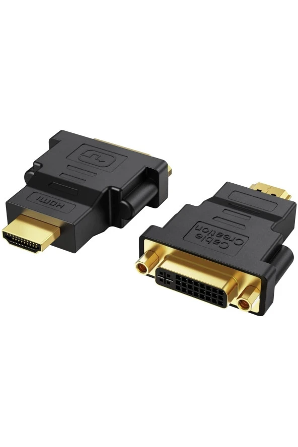 Dvi Hdmi Dönüştürücü Dvı Dişi Hdmı Erkek Çift Yönlü Hdmı - Dvı