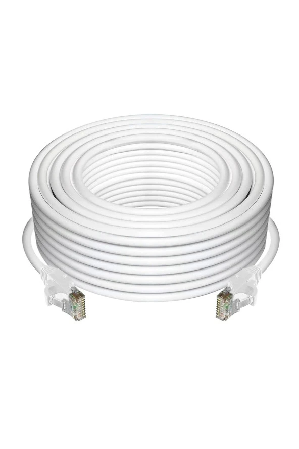 10 Metre Cat6 Patch Kablo 10m Ethernet Kablosu Utp Lan Kablosu Internet Kablosu Gri Renk