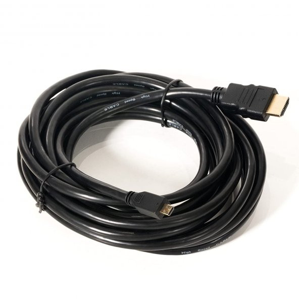 5 Metre Mikro Hdmi Kablo Micro Hdmi To Hdmi Kablo 5m Tip-d Hdmı