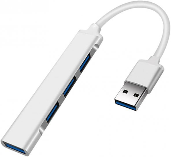 4 Port Usb Hub Usb 3.0 Ultra Slim Usb Hub 4lü Usb Çoklayıcı Alimunyum Kasa Ultra Ince Usb Çoğaltıcı - 2