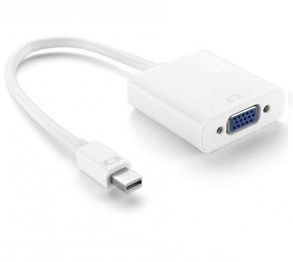 Mini Displayport To Vga Kablo Dönüştürücü Mini Dp Vga Mini Display In Vga Out Converter Thunderbolt