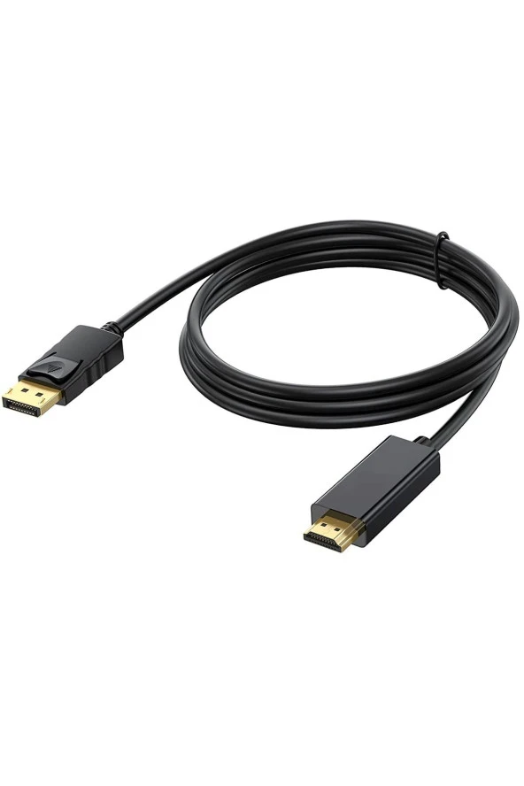 1.8 Metre Displayport To Hdmi Kablo Display In Hdmı Out Dp To Hdmi - 2