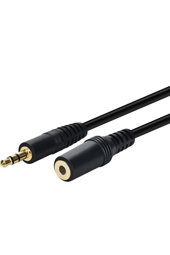 10 Metre 3.5mm Stereo Uzatma Kablosu Aux Extension Dişi Erkek 3.5mm Ses Kablosu 10m - Resim 5
